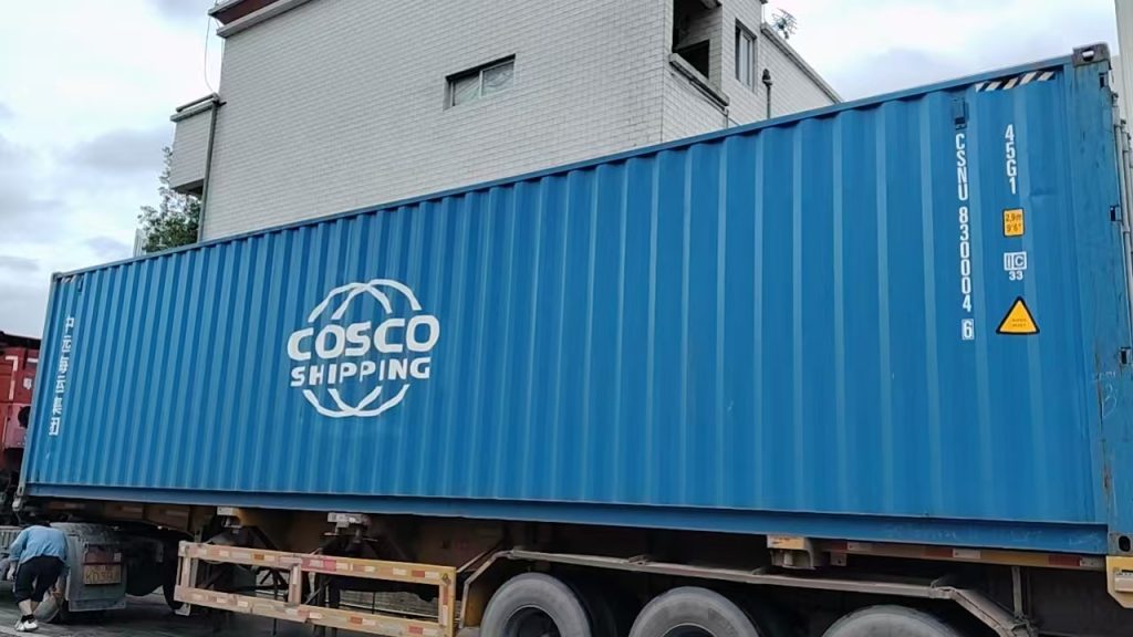 Expédition de profilés en aluminium de Foshan vers l'Australie