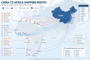 Shipping from China to Africa