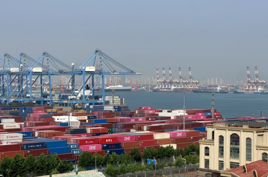Hafen von Qingdao