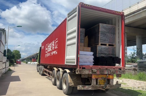 BRF Logistics truck and door delivery operation