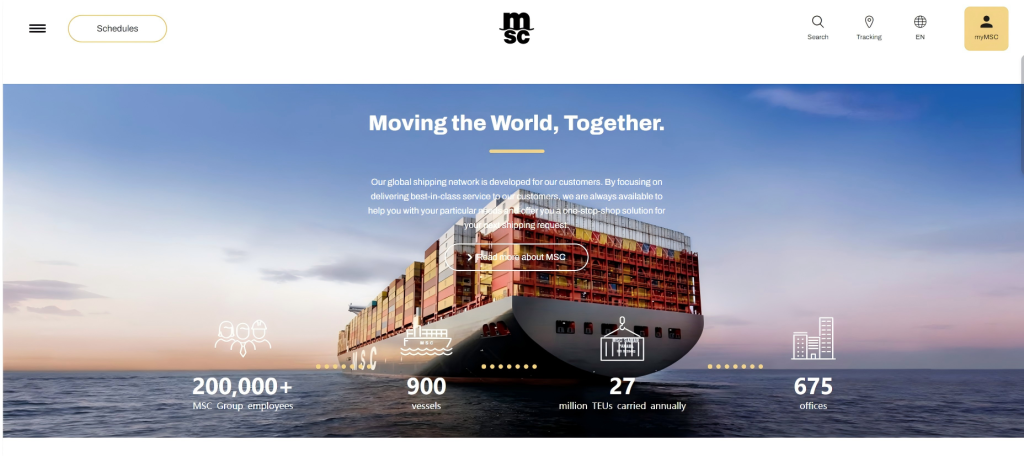 Perusahaan pelayaran MSC