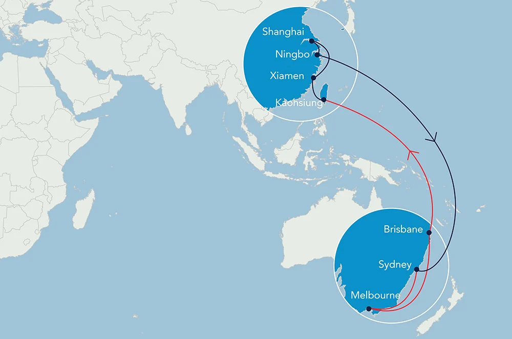 China – Port Botany