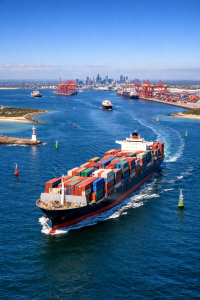 Hafen von Melbourne