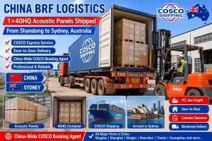 CHINA BRF LOGISTICS – Authorized COSCO Booking Agent Across Major China Ports