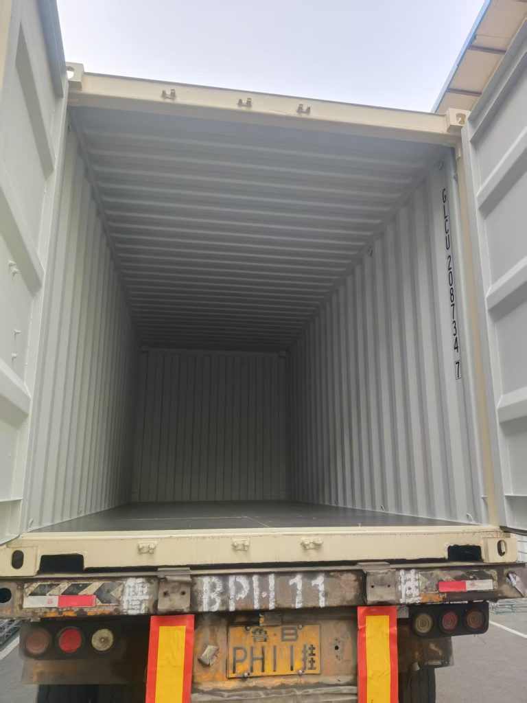 New 20GP SOC Container Shipping from Linqu to Toronto for Aluminum Fencing & Gates1
