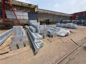 Steel Structure Shipment from Qingdao to Malé Port, Maldives