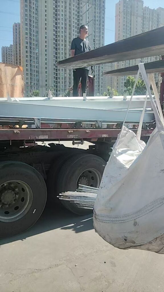 Steel Structure Shipment from Qingdao to Malé Port, Maldives