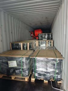 Washed Stone Shipped from Changchun to Sydney via Dalian Port