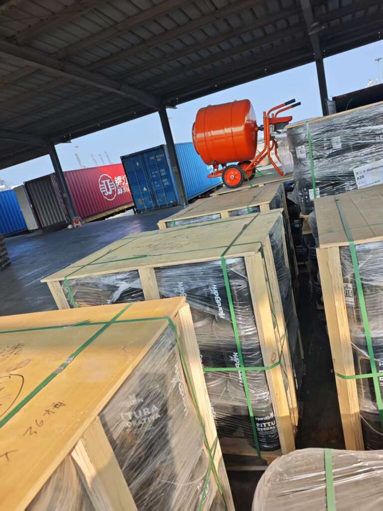 Washed Stone Shipped from Changchun to Sydney via Dalian Port