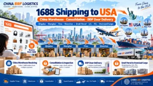 1688 Shipping to USA China Warehouse, Consolidation & DDP Door Delivery