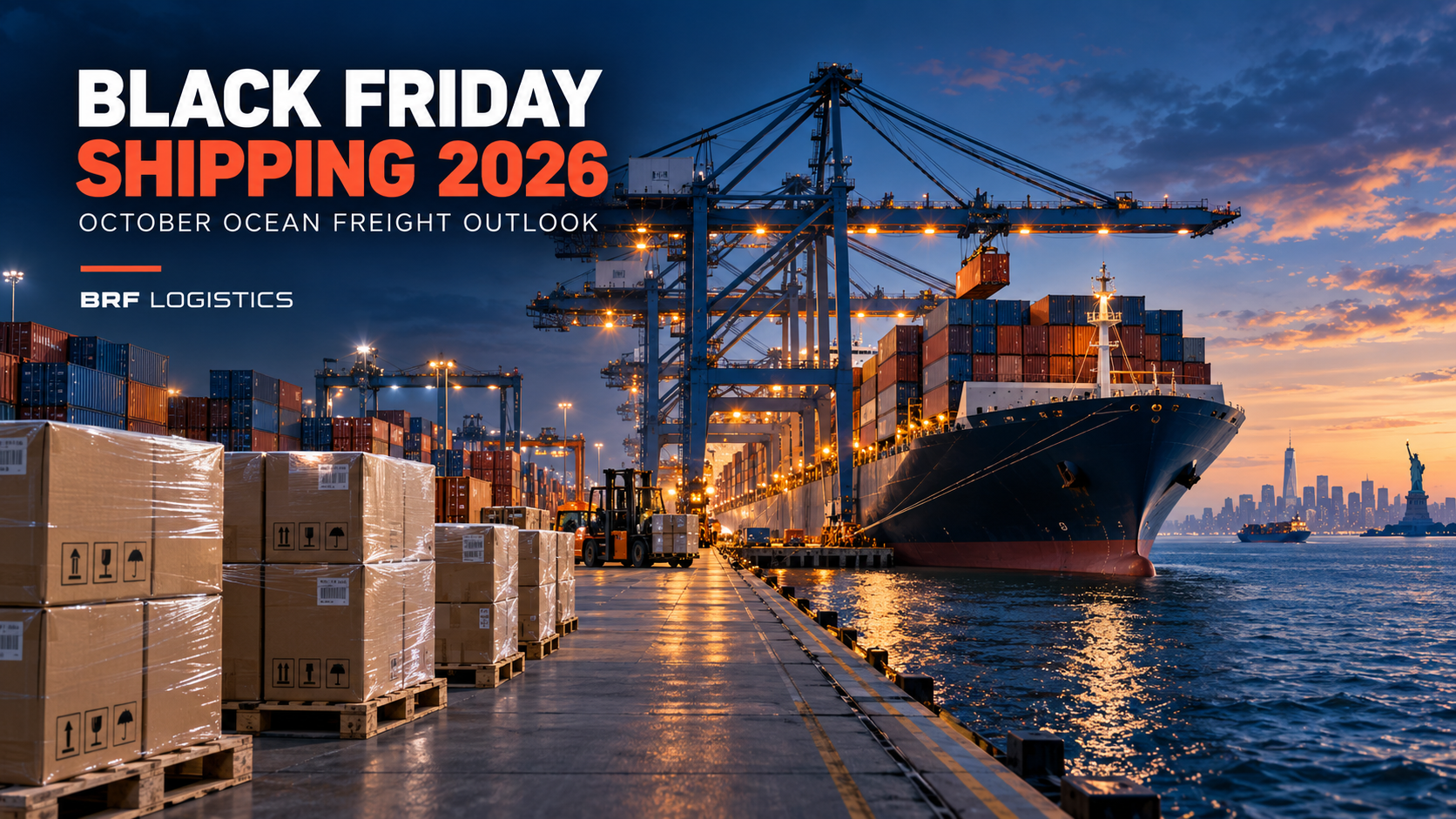 Amazon Black Friday Ocean Freight Rates October 2026