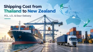 Shipping Cost from Thailand to New Zealand FCL, LCL & Door Delivery