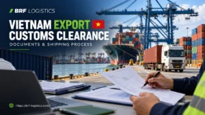 Vietnam export customs clearance documents and shipping process – BRF Logistics